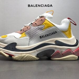 Balenciaga Triple S Like Auth Rep 11 Chất Lượng Tốt Nhất Trắng Vàng Hồng