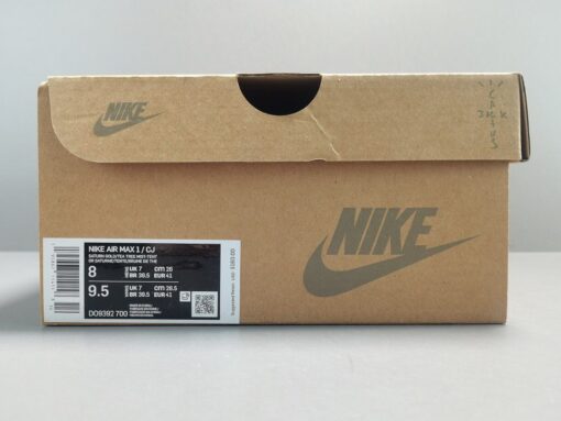 Travis Scott X Nike Air Max 1 ＂BaroqueBrown＂