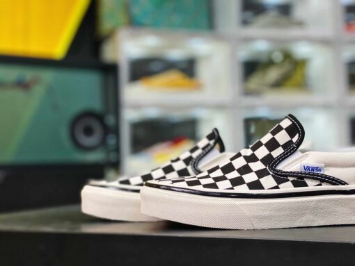 Giày Sneaker Vans Slip On DX Checkerboard Cao Cấp