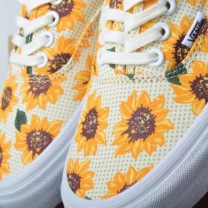 Giày Lười Vans Authentic Hoa Hướng Dương Cực Chất