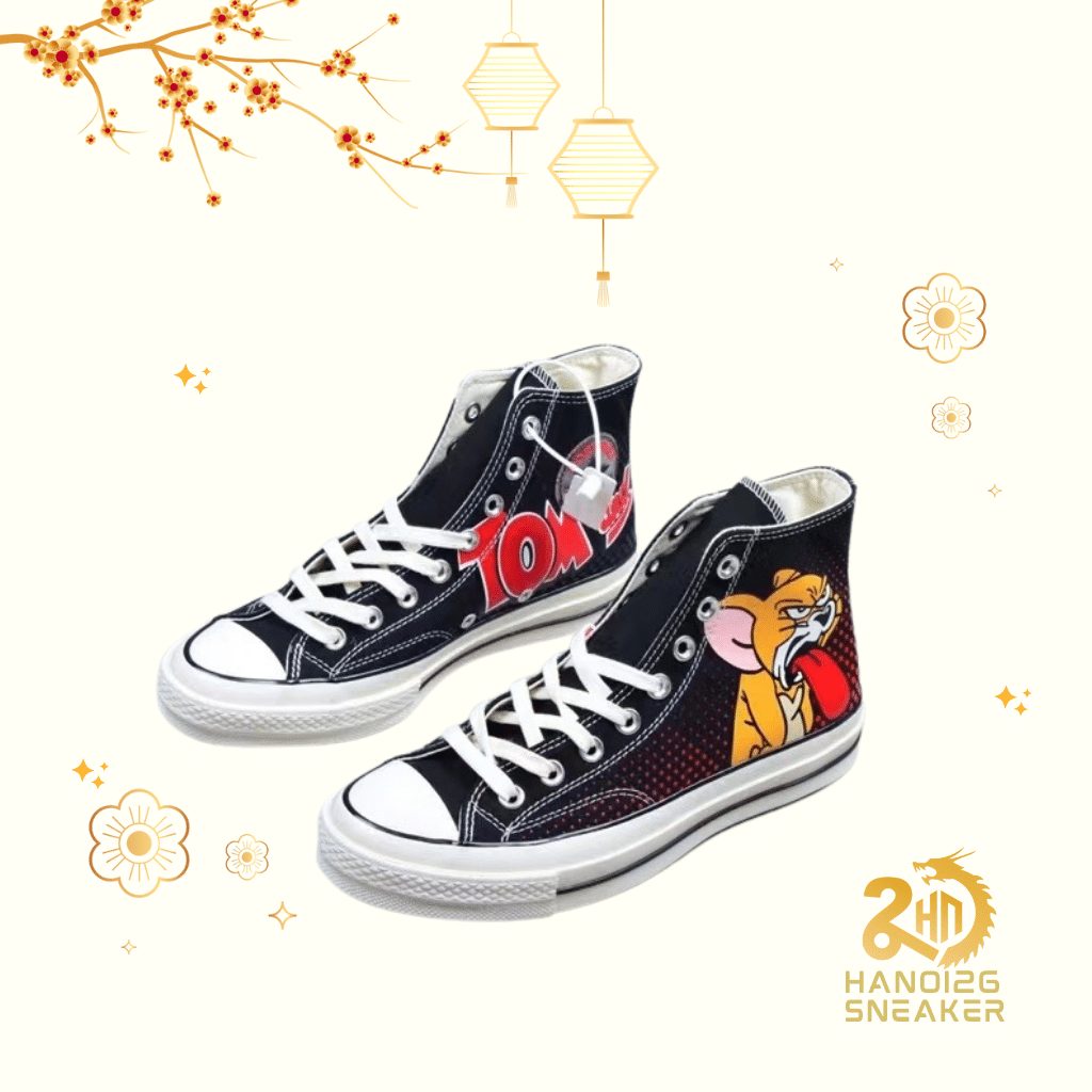 Tom & Jerry Cute Cartoon Lovely Skate Shoes - Freedomdesign
