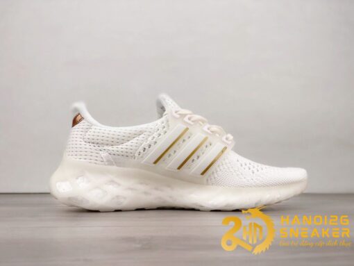 Adidas Ultra Boost DNA Web Grey White Rose Gold Borwn UB 8.0