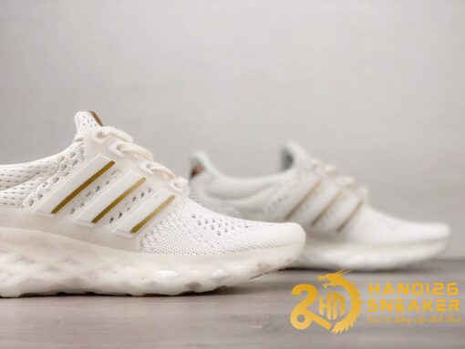 Adidas Ultra Boost DNA Web Grey White Rose Gold Borwn UB 8.0 Siêu Chất