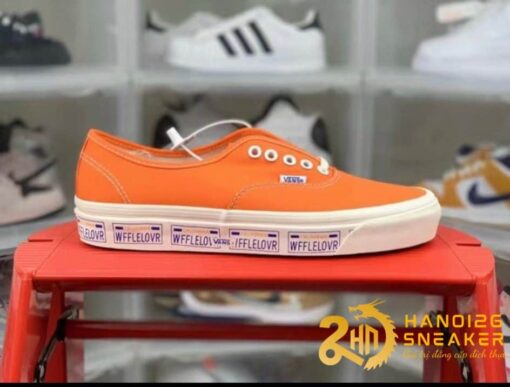 Giày Sneaker Vans Orange Authentic Siêu Cấp