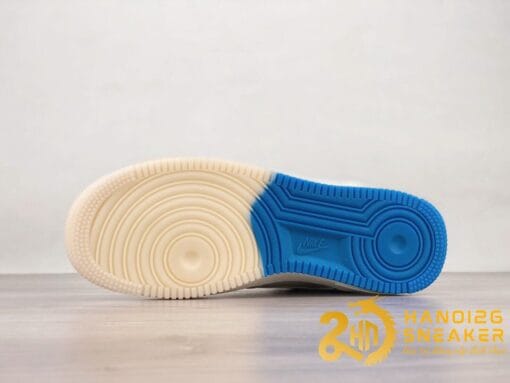 Nike Air Force 1 07 QS Sail Blue Siêu đẹp