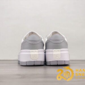 Sneaker Nike Air Jordan 1 Gray And White Siêu đẹp