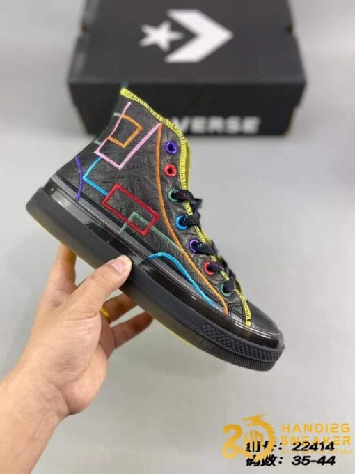Giày Converse Translucent Mesh đen Ngầu