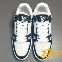 Giày lv arch light sneaker blackwhite 51bcolre (2)