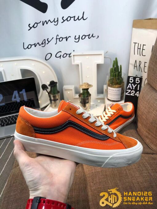 Giày Sneaker Vans Orange Cực Đẹp