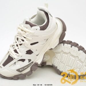 Giày Balenciaga Track Med Grey & Eggshell Trắng Nâu (5)