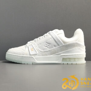 GIÀY LV TRAINERS SNEAKER ALL WHITE LIKE AUTH