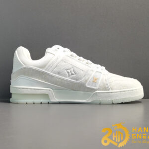 GIÀY LV TRAINERS SNEAKER ALL WHITE LIKE AUTH (2)
