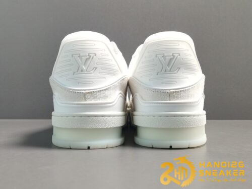 GIÀY LV TRAINERS SNEAKER ALL WHITE LIKE AUTH (4)
