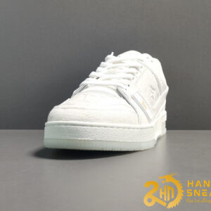 GIÀY LV TRAINERS SNEAKER ALL WHITE LIKE AUTH (7)