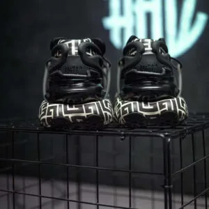 Giày Balmain Black Vignette Like Auth 2023 (1)