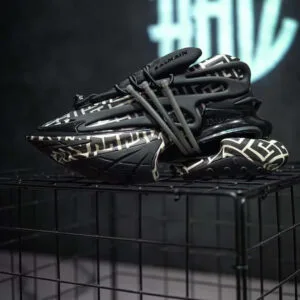 Giày Balmain Black Vignette Like Auth 2023