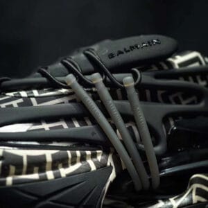 Giày Balmain Black Vignette Like Auth 2023 (8)