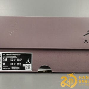 Giày Nike Air Jordan 4 Retro Violet Ore Like Auth (2)