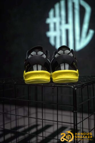 Giày Nike Zoom Kobe 8 VIII Sulfur Electric Black Yellow Silver Size 5 Youth (2)