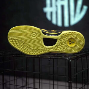 Giày Nike Zoom Kobe 8 VIII Sulfur Electric Black Yellow Silver Size 5 Youth (5)