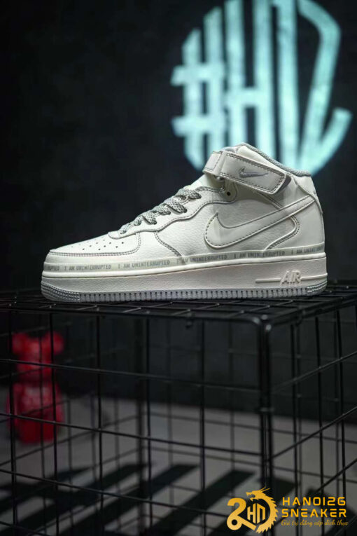 Giày Sneaker Uninterrupted X Air Force 1 Mid MORE THAN