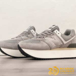 Bộ Sưu Tập Giày 574 Grey Black WL574ZBA (1)