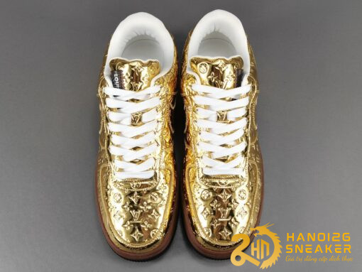 GIÀY NIKE AF1 LOW GOLD X LOUIS VUITTON CỰC SANG TRỌNG (7)