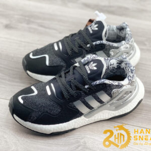 Giày Adidas Day Jogger Boost Core Black Cloud White Silver (5)