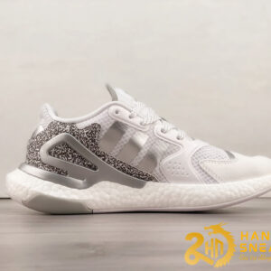 Giày Adidas Day Jogger Boost Core White Cloud Black Silver (1)