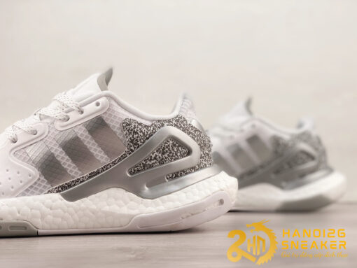 Giày Adidas Day Jogger Boost Core White Cloud Black Silver (3)