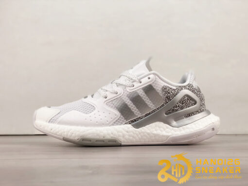 Giày Adidas Day Jogger Boost Core White Cloud Black Silver