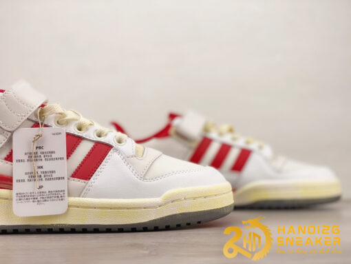 Giày Adidas Forum 84 Low AEC White Red Like Auth (5)