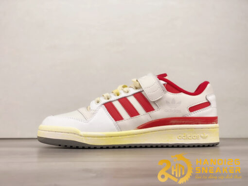 Giày Adidas Forum 84 Low AEC White Red Like Auth