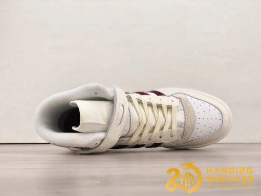 Giày Adidas Forum Hi Packer White Maroon (7)