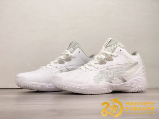 Giày Asics Gelhoop V13 2E Wide White Silver Like Auth (1)