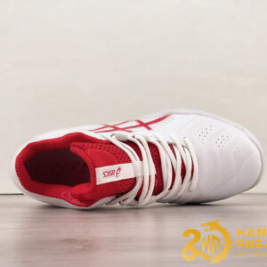 Giày Asics Gelhoop V13 White Red Like Auth (7)