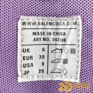 Giày BALENCIAGA Track Violet WOMEN'S Shoes REP 11 Tốt Nhất (9)