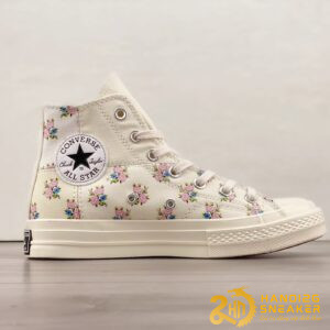 Giày Converse Chuck 70 Patchwork Sneakers Floral Gran Craft (8)