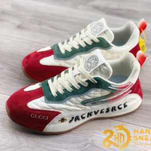 Giày GUCCI Jackvesrce Style S White Red Green (4)