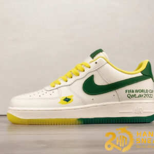 Giày NIKE AIR FORCE 1 LOW Brazil World Cup Cao Cấp