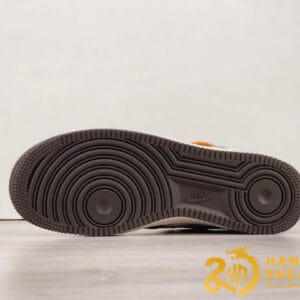 Giày NIKE AIR FORCE 1 LOW X LOUIS VUITTON BROWN Like Auth (4)