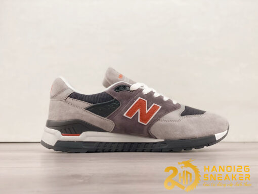 Giày New Balance 998 Grey Orange Cao Cấp (8)
