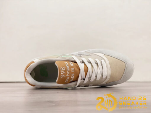 Giày New Balance 998 White Tan (1)