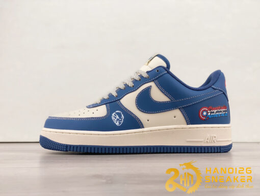Giày Nike Air Force 1 07 Captain America Cao Cấp