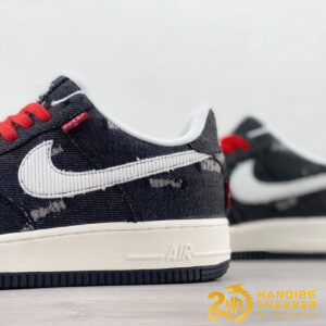 Giày Nike Air Force 1 07 Low Black Red LE5050 011 (2)