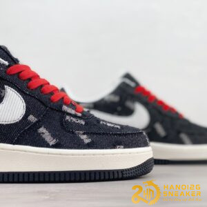 Giày Nike Air Force 1 07 Low Black Red LE5050 011 (4)