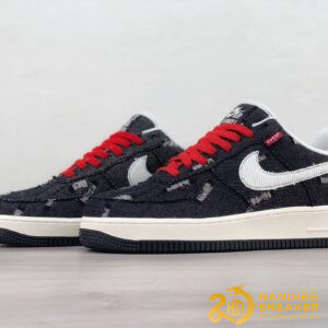 Giày Nike Air Force 1 07 Low Black Red LE5050 011 (5)