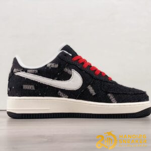Giày Nike Air Force 1 07 Low Black Red LE5050 011 (8)
