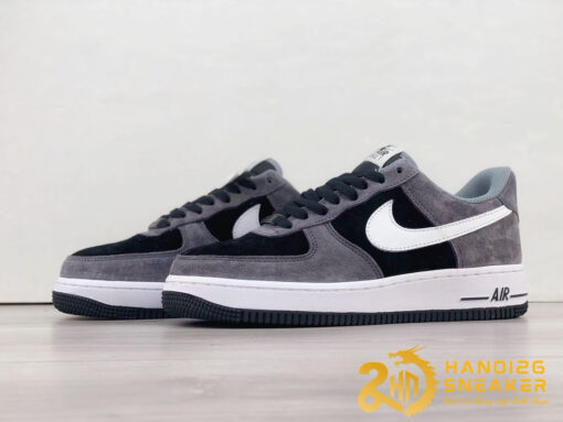 Giày Nike Air Force 1 07 Low Dark Grey Black White (1)