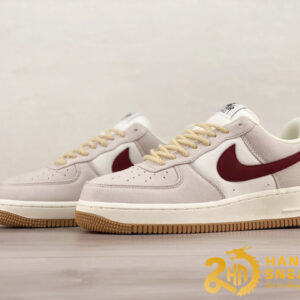 Giày Nike Air Force 1 07 Low Dark Red Cream Cao Cấp (1)